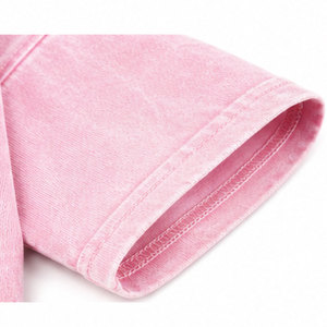 T-shirt en tricot à manches courtes et col rond pour filles, qualité supérieure, design personnalisé, coton doux, vêtements décontractés pour la mode des enfants modernes - Product Image 4
