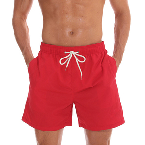 Shorts de sport décontractés pour hommes, mi-longs, à motif uni, pour la gym, le fitness, l'entraînement, la course, respirants, bas de survêtement de boxe - Product Image 2
