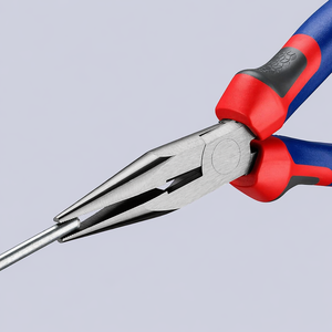 Pince à bec long professionnel en acier inoxydable avec coupe-fil multi-grip pour la fabrication de bijoux - Product Image 3