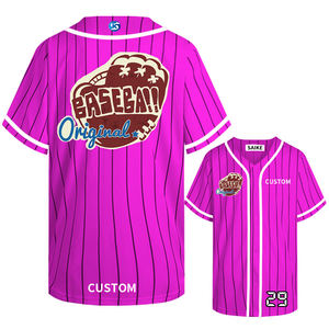 Factory Rate <b>Baseball</b> Uniform 100% Polyester Quick Dry 3D Embroidery Custom Team Name Front Logo Position <b>Baseball</b> Jersey Set - Product Image 2