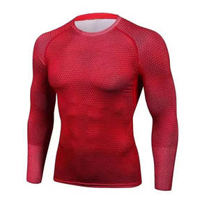 Traje de Compresión de Manga Larga Unisex, Diseño Nuevo 2026, Ropa Deportiva de Invierno, Color Sólido, Precio de Mayoreo en Línea - Product Image 2