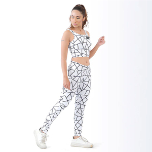Custom Women's Yoga Sets Leggings Set For New Arrival Active Wear With High Manufactures And Pants Women's Yoga Sets - Product Image 3