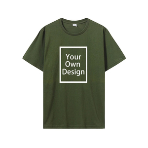 เสื้อยืดคอตตอนสีดำแขนสั้นคอกลมทรงปกติสำหรับผู้ชาย ยี่ห้อ PUFFIN SPORTS OEM ดีไซน์เรียบง่ายแบบลำลอง ผ้าเจอร์ซีย์ถัก พิมพ์ลายด้านหน้า - Product Image 3
