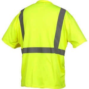 Camiseta de Trabajo de Seguridad de Manga Larga Reflectante de Alta Visibilidad con Logotipo Personalizado Serigrafiado para Hombre, Duradera, Impermeable y Resistente al Viento, de Poliéster - Product Image 3