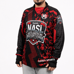 High Quality Custom for Jersey Logo Breathable Mesh Material Quick Dry Stylish Design Outdoor <b>Shooting</b> Games Unisex - Product Image 1