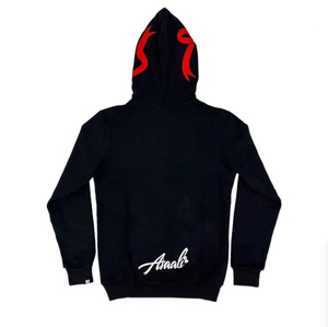 เสื้อฮู้ดมีซิปหนา รุ่น 2026 Mask Hoodie Heavyweight Zipper Asali Hoodie Laugh Now Cry Later ซิปเต็มตัว ผ้าฝ้าย 100% เสื้อฮู้ดสำหรับฤดูหนาว Asali Hoodie - Product Image 5