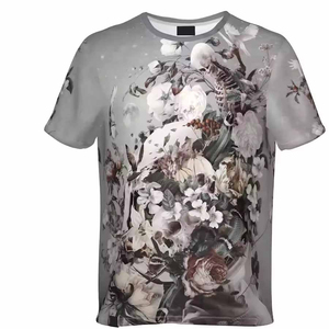 Diseña tu propia camiseta de sublimación para hombre a bajo precio y alta calidad. Camiseta de sublimación para hombre con servicio OEM. - Product Image 1