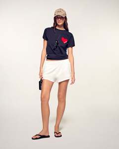 Camiseta de Mujer con Diseño Personalizado y Serigrafía, 100% Algodón Suave, Transpirable, Manga Corta, Informal, con Estampado Gráfico, Superventas - Product Image 1