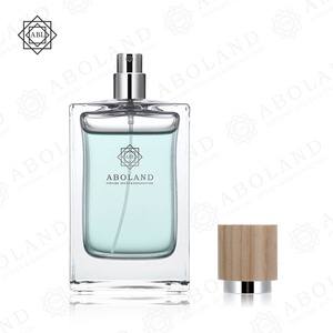 Square Glass <b>Bottle</b> Wholesale Custom Clear Empty <b>Perfume</b> <b>Bottle</b> - Product Image 3