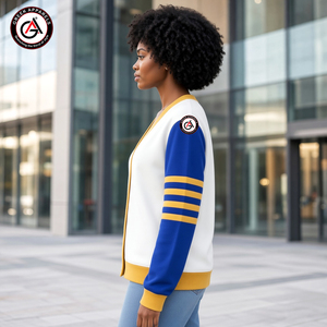 เสื้อคาร์ดิแกนอะคริลิกปักลาย Sigma Gamma Rho Soror สำหรับผู้หญิง |   เสื้อเชิ้ตปักลาย SGRho Sorority สำหรับสุภาพสตรี สไตล์เรียบง่าย ป้องกันรอยยับ - Product Image 3