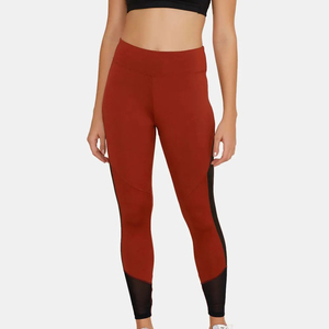 High Seamless Breathable Fitness Elastic Waist <b>Yoga</b> <b>Leggings</b> Women's Latest Fashion Solid Color Four-Way Stretch <b>Yoga</b> <b>Leggings</b> - Product Image 2