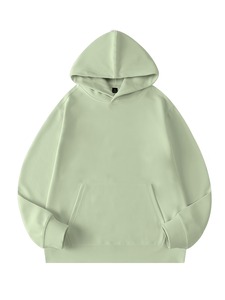 <b>Cheap</b> Price Solid Color Fleece Women Pullover Hooded O-Neck Loose Womens Sweatshirts & Full Sleeve Autumn Wear - Product Image 2