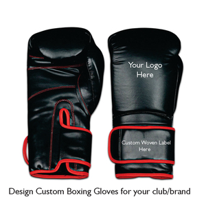 Guantes de Boxeo de Cuero Vacuno con Logotipo Personalizado - Guantes de Entrenamiento y Sparring de Marca Privada OEM para Gimnasio, 10oz, 12oz, 14oz, 16oz - Product Image 1