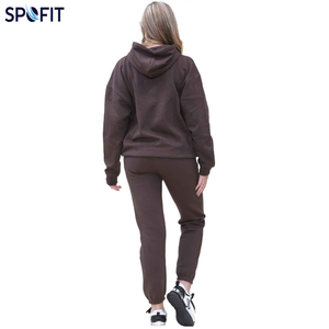 Conjunto Deportivo de 2 Piezas con Pantalones Largos para Invierno, Diseño de Logotipo Personalizado 2026, Unisex, Ropa de Estar por Casa, Fitness, Maternidad, Antibacterial, Resistente al Viento - Product Image 5