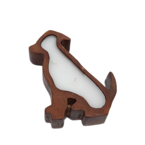 Portavelas de Madera con Cera, Decorativo, en Forma de Árbol de Navidad, para Decoración del Hogar y Festividades - Product Image 2