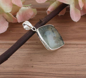 Dijes de Circonita Natural, Plata de Ley 925, Chapado en Platino, Joyería Vintage Hecha a Mano, Accesorios de Moda Unisex, Venta al por Mayor - Product Image 2