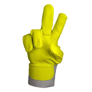 Gants de soudage TIG de haute qualité en cuir de chèvre et de vachette pleine fleur pour la sécurité industrielle, la lutte contre les incendies et la protection des mains des soudeurs - Product Image 5