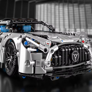 Bloques de Construcción de Autos Deportivos MJ BLOCK, Bloques de Ensamblaje de Autos de Carreras Famosos, Modelo de Auto de Velocidad Experto, Juguete de Ladrillos, Regalo Navideño para Niños - Product Image 3