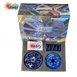 Kit de poulie CVT complet en acier SUN RACING NXAE-CVT pour N-MAX V2 AEROX V2, fabrication taïwanaise, performance optimisée - Product Image 1