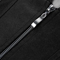 Corset en cuir pour femme avec broderie en dentelle sur le devant, haute compression, respirant, sans couture, style gothique - Couleur et taille personnalisables