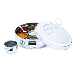 Belly Spice Box de acero inoxidable, la calidad del acero aporta más diversión a tu experiencia de cocina, fácil de usar y limpiar - Product Image 1