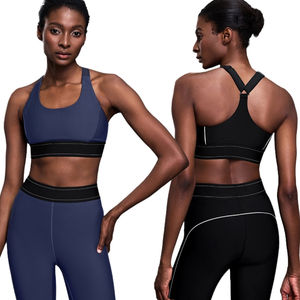 เสื้อชั้นในโยคะยี่ห้อเดียวกันแบบขายส่ง พรีเมียม สวมใส่สบาย ยืดหยุ่น ระบายอากาศได้ดี รองรับได้ดีเยี่ยม เหมาะสำหรับออกกำลังกาย ฟิตเนส และยิม - Product Image 3