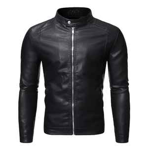 Dernier style de veste en cuir pour homme, prix de gros, veste en cuir pour homme, veste en cuir la plus vendue pour l'hiver - Product Image 1