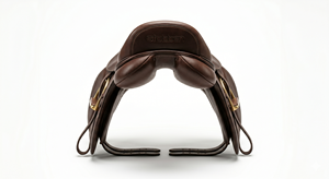Silla de Montar para Caballo de Cuero Marrón Premium, Cómoda para Saltos, Accesorios de Alta Calidad para Equitación y Entrenamiento - Product Image 3
