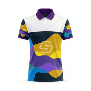 Nueva Llegada, Camisetas Polo para Hombre de Primera Calidad, 100% Poliéster, Logotipo Bordado Personalizado, Camisetas Polo Casuales de Marca, Camisetas Polo para Hombre - Product Image 2