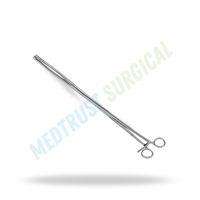 Forceps cervicaux vétérinaires réutilisables 75 cm en acier inoxydable, instrument chirurgical pour usage obstétrical chez les chevaux et les bovins