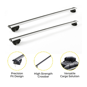 Barras Transversales de Aluminio para Techo de Auto RMS11-2, Portaequipajes Universal para Techo, 2020 y Modelos Posteriores - Product Image 6