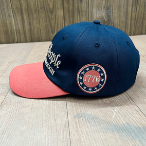 Gorra de Béisbol de 6 Paneles de Tela de Algodón al por Mayor, Gorra de Béisbol con Logotipo Personalizado, Diseño de Bordado en 2 Tonos, Servicio de Maqueta Gratuita - Product Image 3