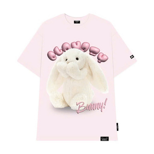 เสื้อยืดสตรีทแวร์ลำลองสไตล์วินเทจพิมพ์ลายดอกไม้ ผ้าฝ้าย 100% หนา 250gsm แขนสั้น ยูนิเซ็กส์ สำหรับผู้ชายและผู้หญิง รุ่นฮิตปี 2026 - Product Image 3