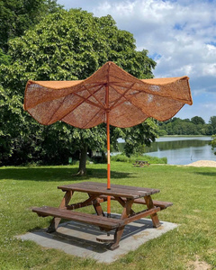 Parasol en fibre de coco de luxe fait main Eco2go Vietnam, de qualité supérieure, pour hôtel-resort-jardin - Product Image 3