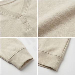 Sudaderas con capucha lisas de poliéster con logotipo personalizado, conjunto de chándal para correr, chándal de algodón para hombre - Product Image 4