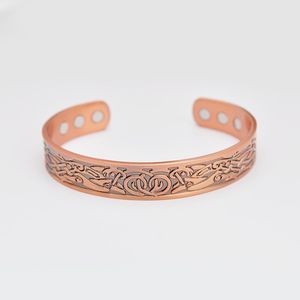 Wholesale Brass <b>Copper</b> Adjustable Cuff <b>Bracelet</b> Manufacturer Supplier Gold Plated Vintage Unisex Wedding - Product Image 6