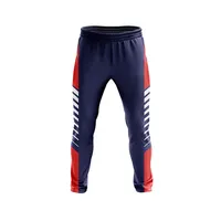 Ensemble d'uniformes de cricket personnalisés, maillot et pantalon d'équipe imprimés par sublimation, tissu 100 % polyester respirant et anti-humidité pour