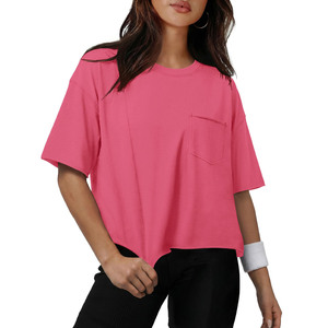 Camiseta Deportiva de Golf para Mujer con Logotipo Personalizado Serigrafiado, Camiseta Corta de Alta Calidad 100% Algodón, la Mejor Camiseta para Mujer - Product Image 1