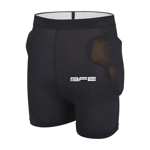 Pantalones cortos acolchados de protección para motocicleta, color negro, con diseño y talla personalizados, los más vendidos. - Product Image 5