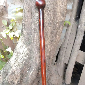 Bastón de madera clásico hecho a mano y tallado, con acabado pulido, fabricado en India con muy buena calidad. - Product Image 1