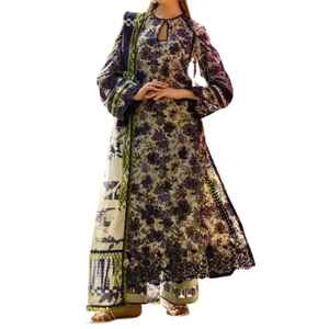 Trajes de Tela Bordada / Salwar Kameez Pakistaní a Precio Bajo al por Mayor / Ropa de la India y Pakistán - Product Image 1
