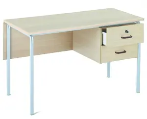 School Furniture Office Table with Drawers Wooden Teacher Desk