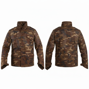 Sportswear New <b>Camouflage</b> Design Print Stand Collar Utility <b>Jacket</b> Lightweight Outdoor Workwear Windproof Multiple Pocket <b>Jacket</b> - Product Image 4