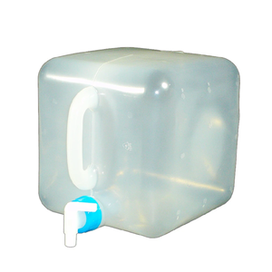 ถังน้ำพับได้เกรดอาหาร LDPE พร้อมหูหิ้ว สำหรับกิจกรรมกลางแจ้ง ขายส่ง - Product Image 1