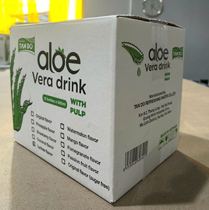 Jugo de Aloe Vera Saludable de 500 ml, Certificado ISO/HACCP/HALAL, 100% con Sabor a Coco, Botella de Marca Privada - Product Image 5
