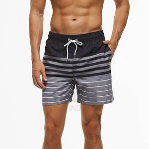 Shorts de jogging pour hommes style urbain, personnalisables avec logo, impression numérique, séchage rapide, respirants, taille élastique, en toile - Product Image 6