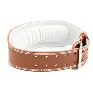 Ceinture de musculation OEM en cuir véritable, réglable, légère et durable, pour soulevés de terre, squats, soutien du dos et entraînement de force en salle de sport - Product Image 3