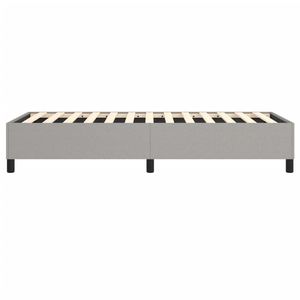 Base de Cama de Madera Contrachapada de Poliéster Gris Claro, Madera Sintética, Tamaño Twin XL, Tapizada - Product Image 6