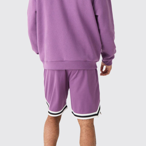 Wholesale Custom Street Fashion Quick-Dry Mesh Fabric Basketball Shorts Sporty Elastic Waist Hot Shorts Unique Print - Product Image 4