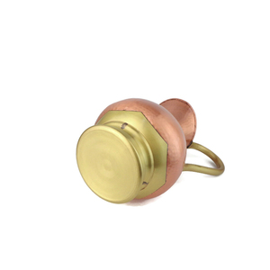 Jarra de Cobre Puro de Diseño Simple Antideslizante, Apta para Ayurveda, Increíble Recipiente para Bebidas de Uso Diario, Jarra para Servir Agua a Bajo Precio - Product Image 3